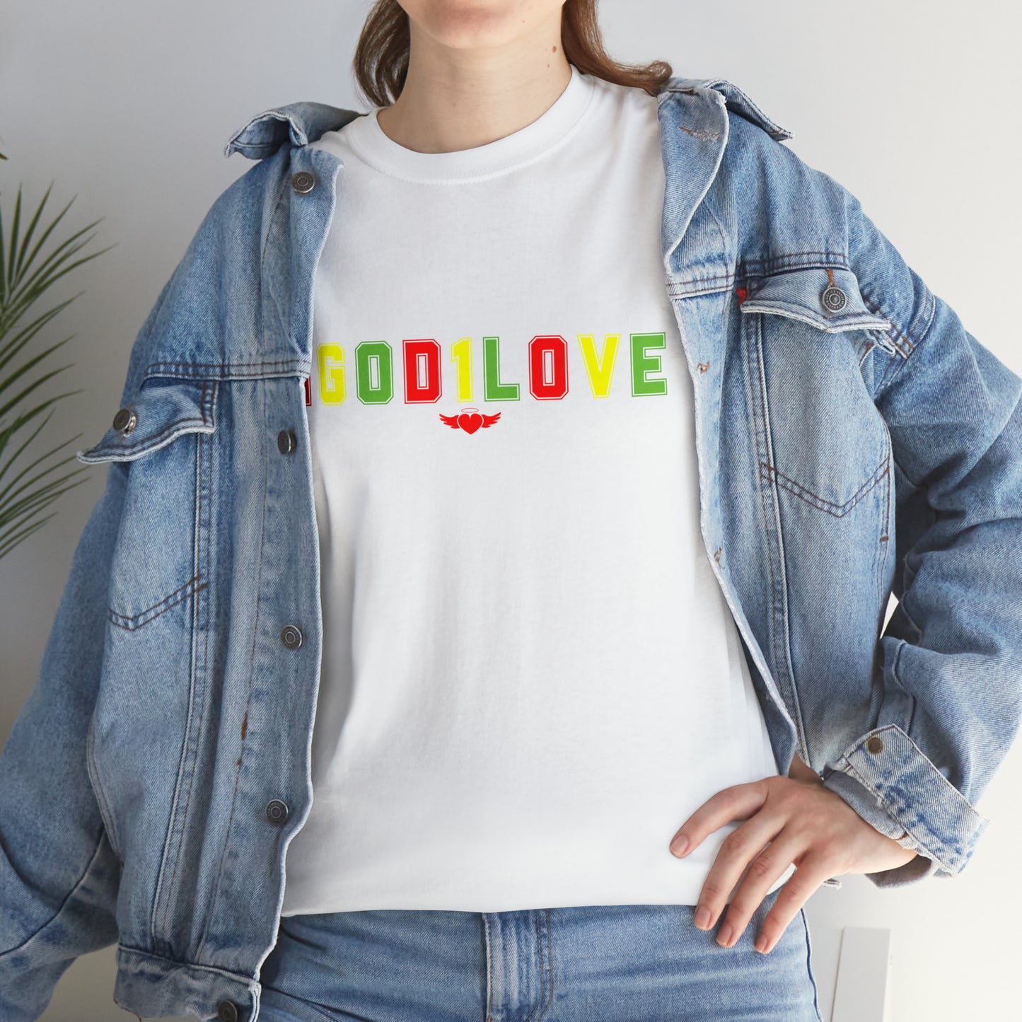 Summer Love Unisex Heavy Cotton White Tee