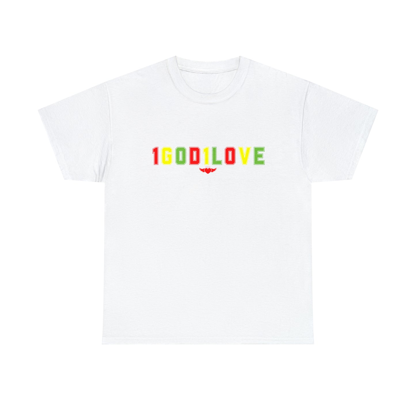 Summer Love Unisex Heavy Cotton White Tee