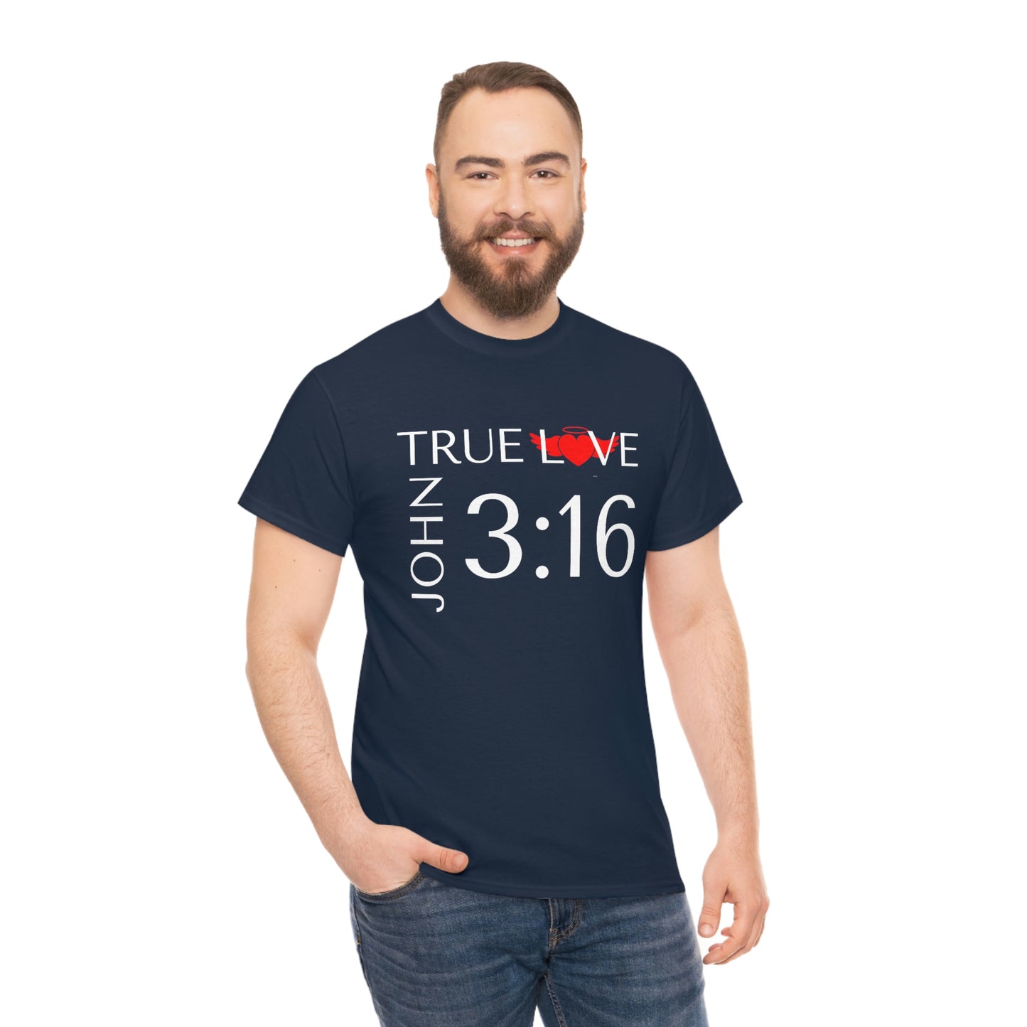 TRUE LOVE Unisex Heavy Cotton Tee