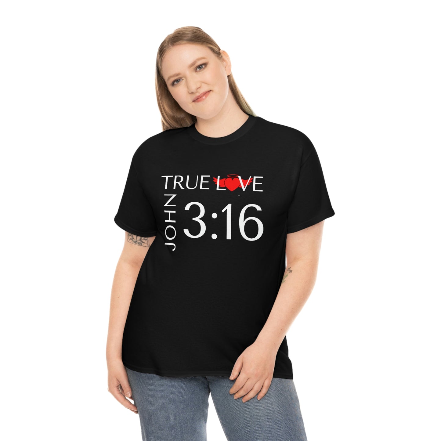 TRUE LOVE Unisex Heavy Cotton Tee