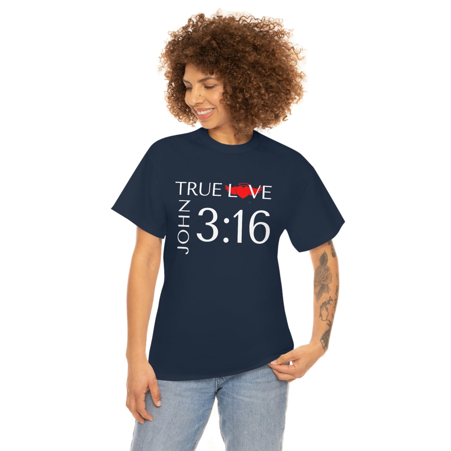 TRUE LOVE Unisex Heavy Cotton Tee