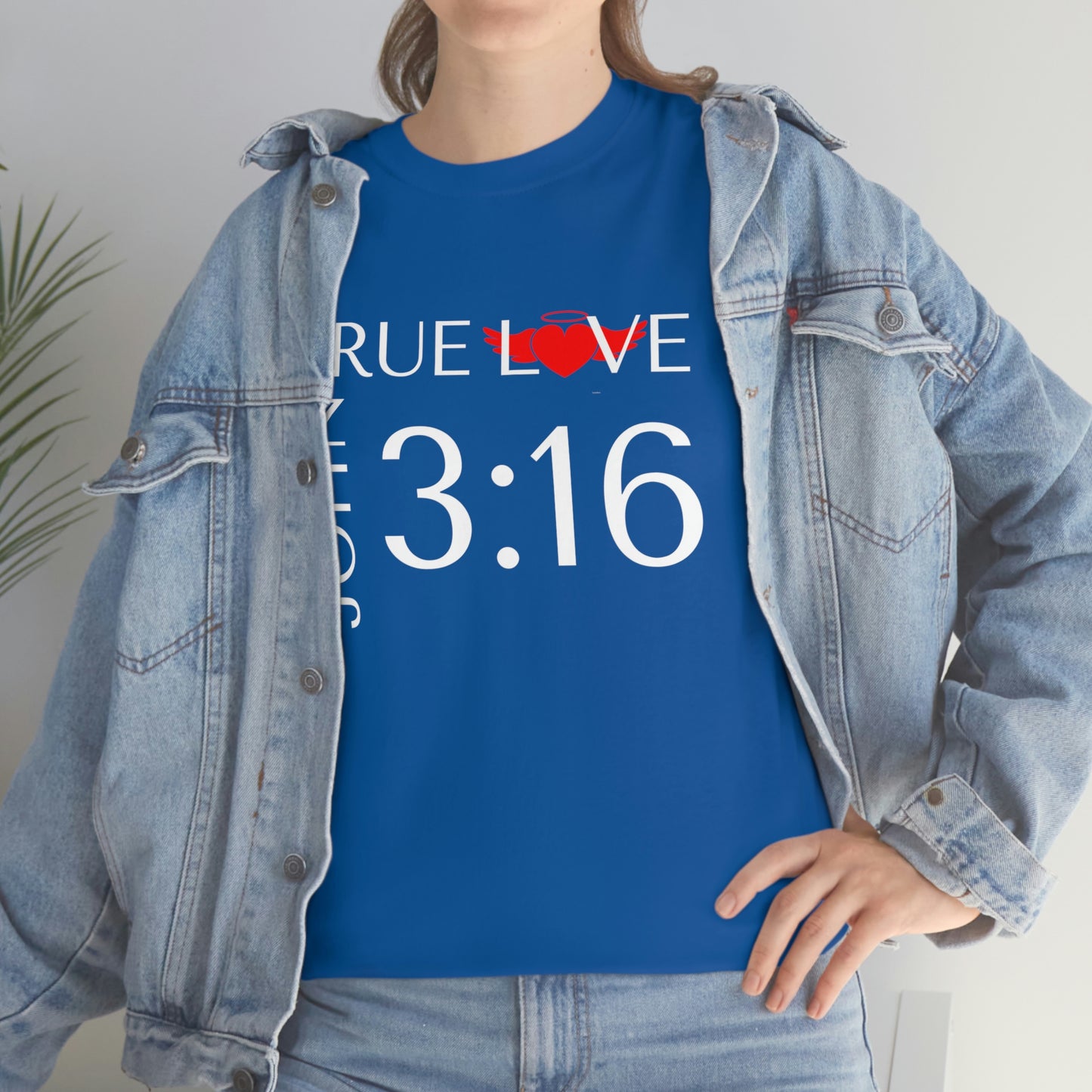 TRUE LOVE Unisex Heavy Cotton Tee