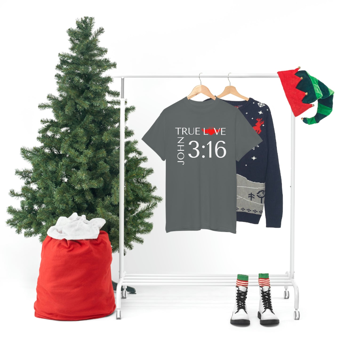 TRUE LOVE Unisex Heavy Cotton Tee