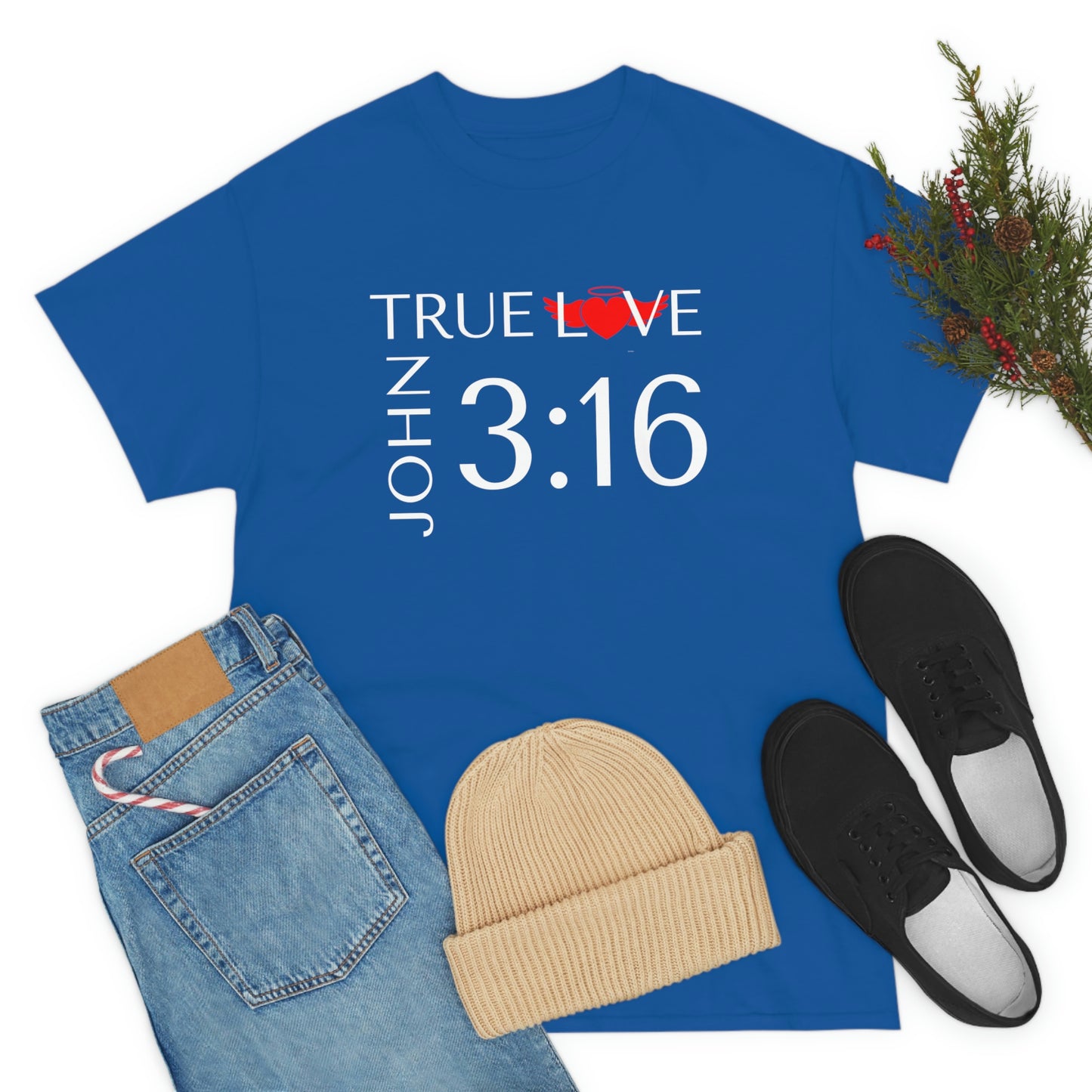 TRUE LOVE Unisex Heavy Cotton Tee