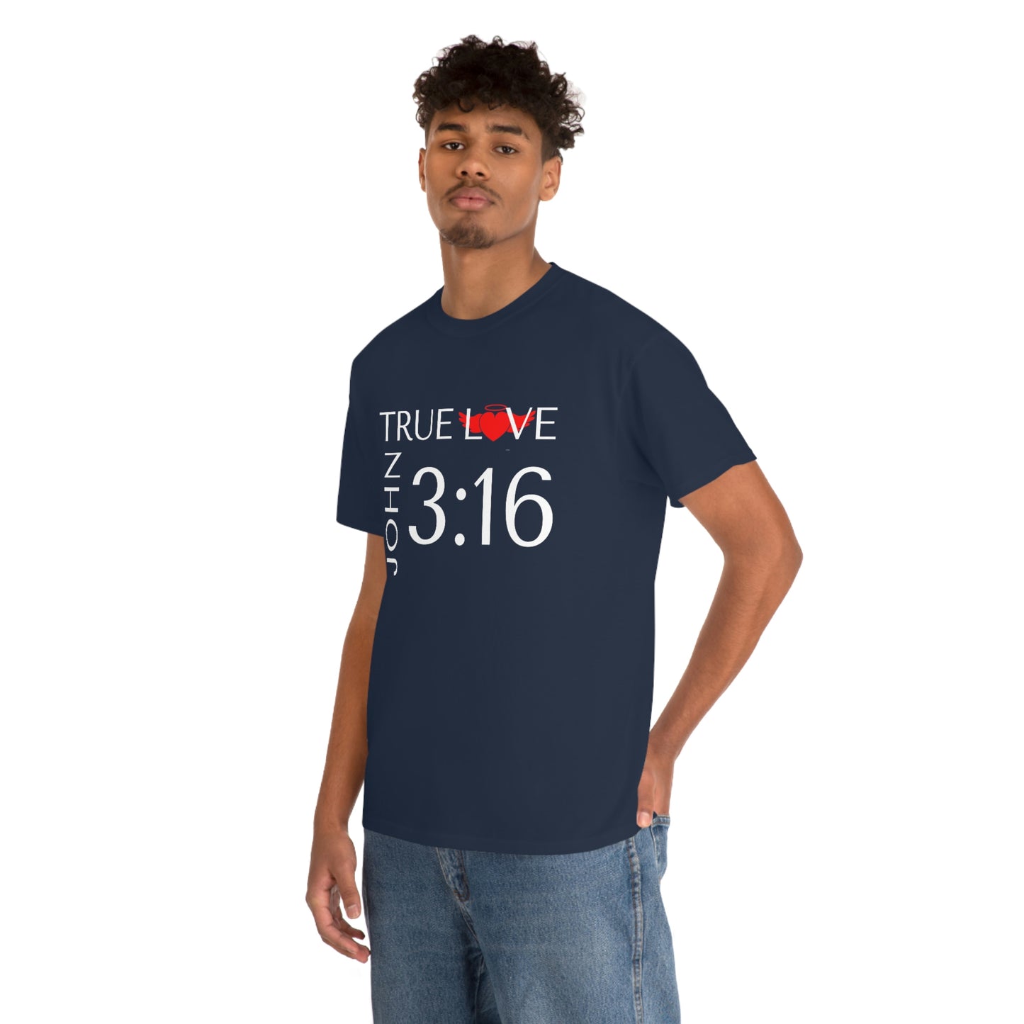 TRUE LOVE Unisex Heavy Cotton Tee