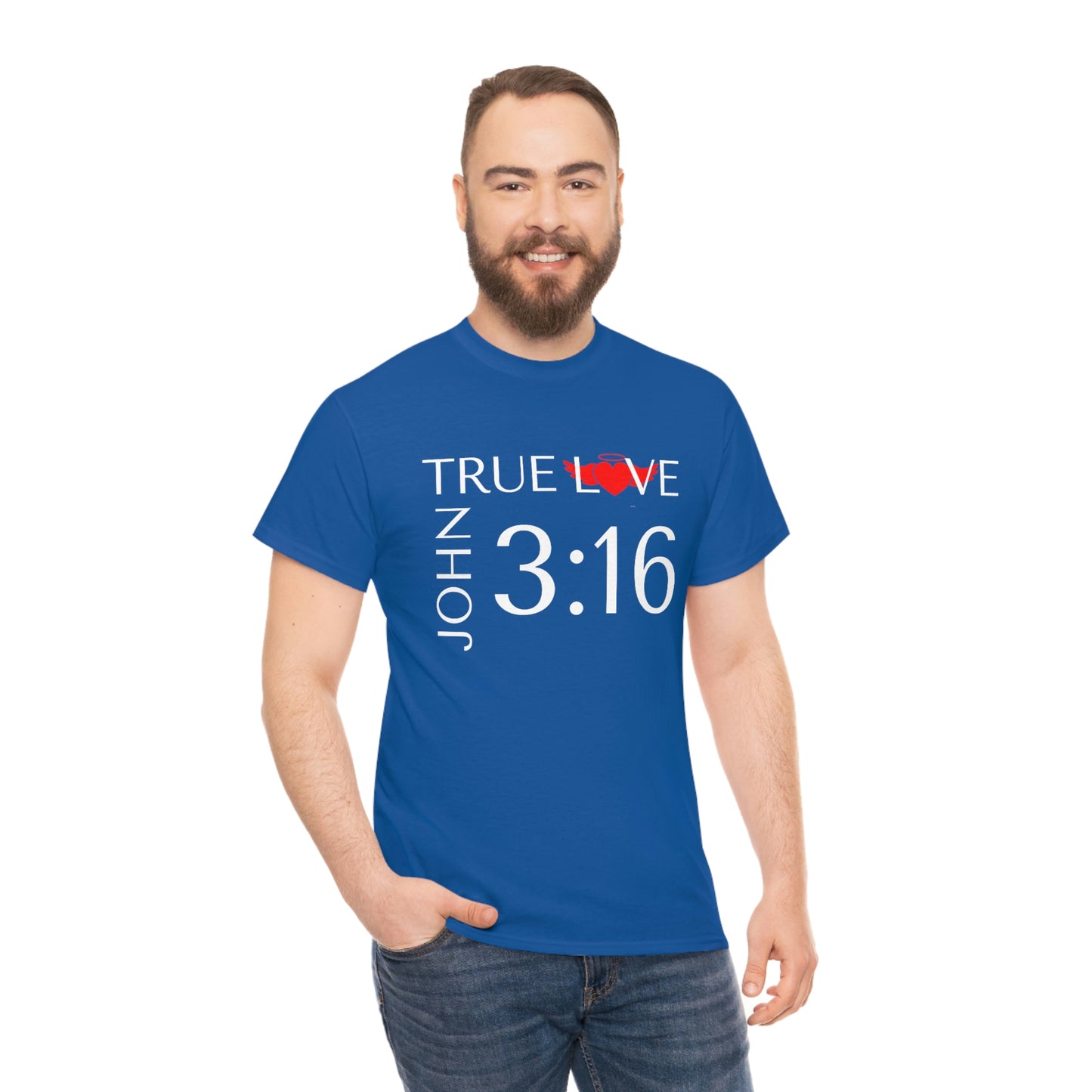 TRUE LOVE Unisex Heavy Cotton Tee
