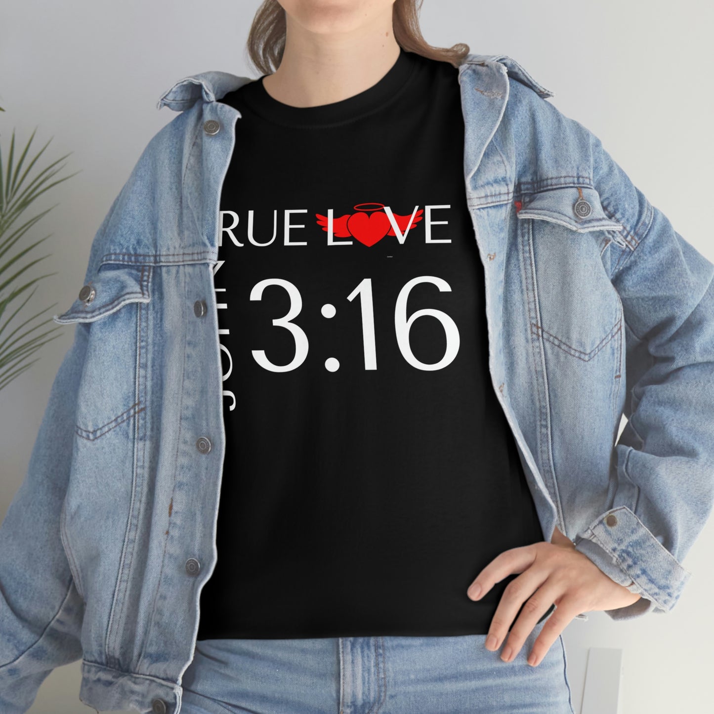 TRUE LOVE Unisex Heavy Cotton Tee