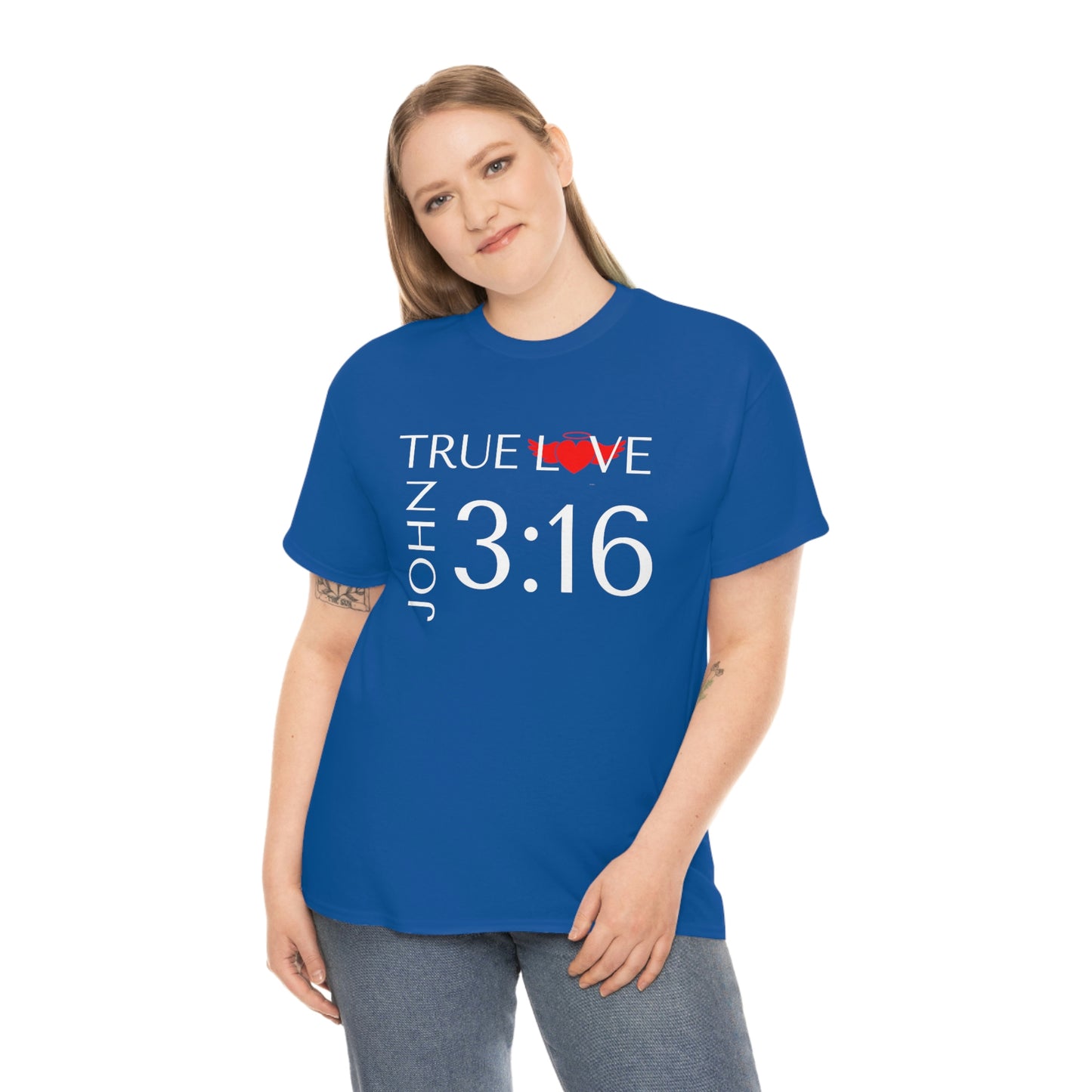 TRUE LOVE Unisex Heavy Cotton Tee