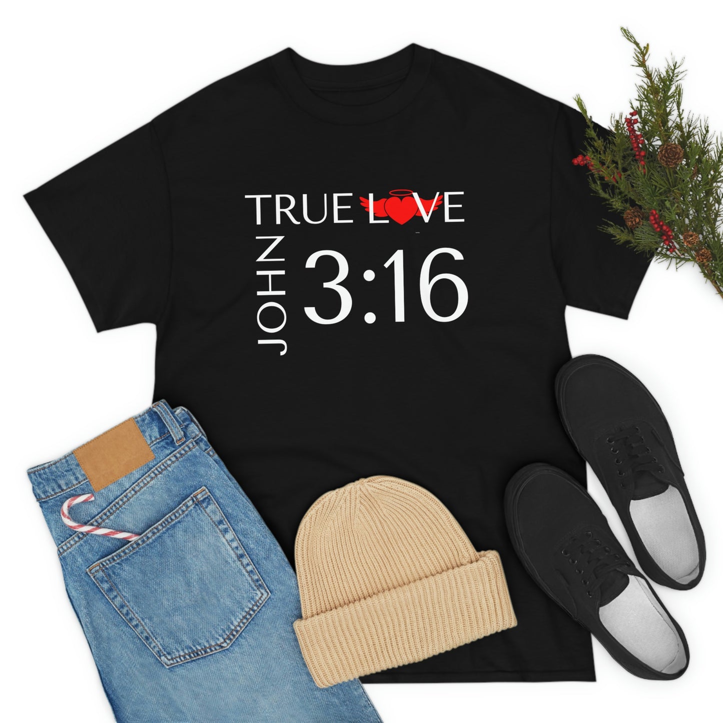 TRUE LOVE Unisex Heavy Cotton Tee