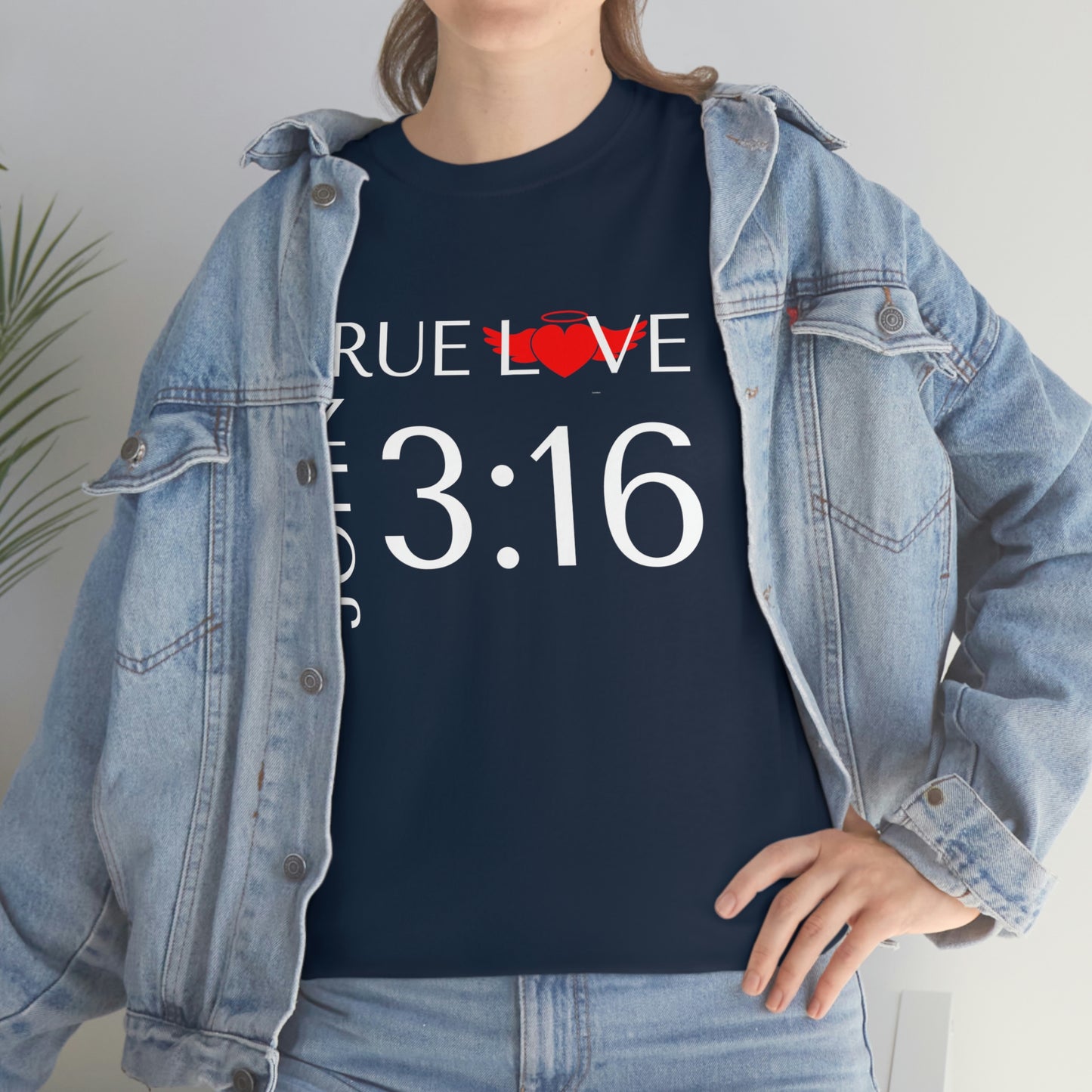 TRUE LOVE Unisex Heavy Cotton Tee