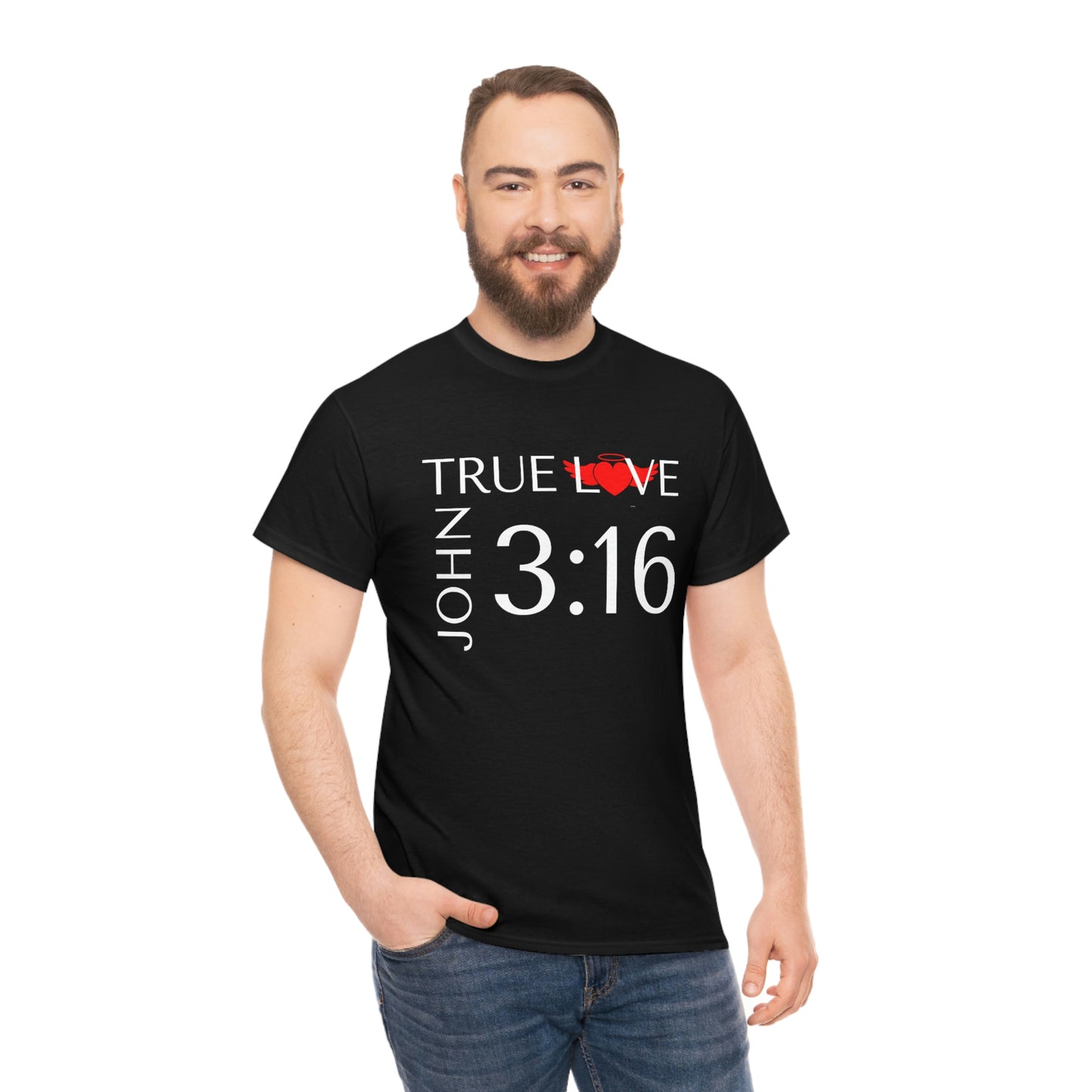 TRUE LOVE Unisex Heavy Cotton Tee