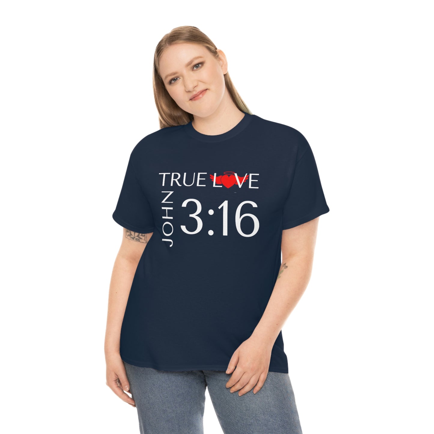 TRUE LOVE Unisex Heavy Cotton Tee