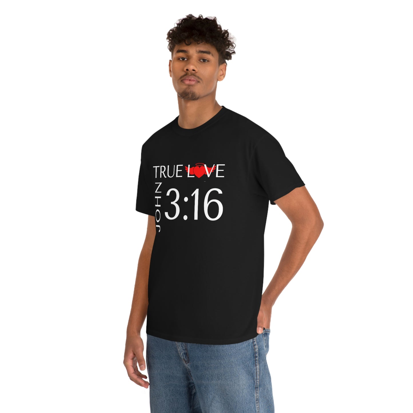 TRUE LOVE Unisex Heavy Cotton Tee